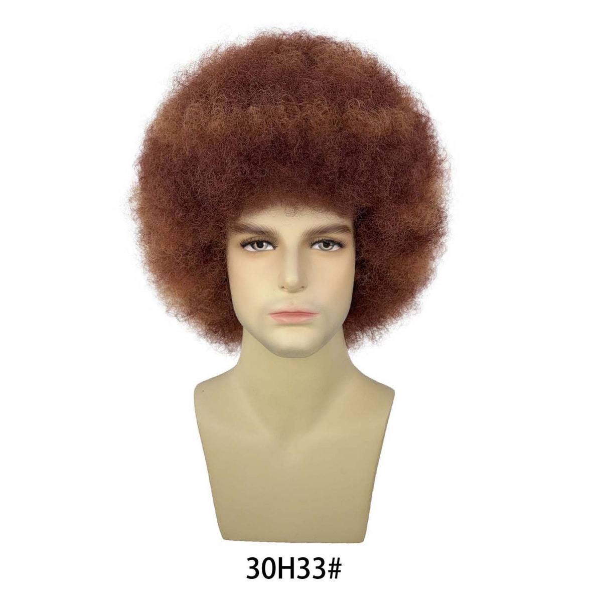 Afro Wig Color 1BT33# Dark Auburn